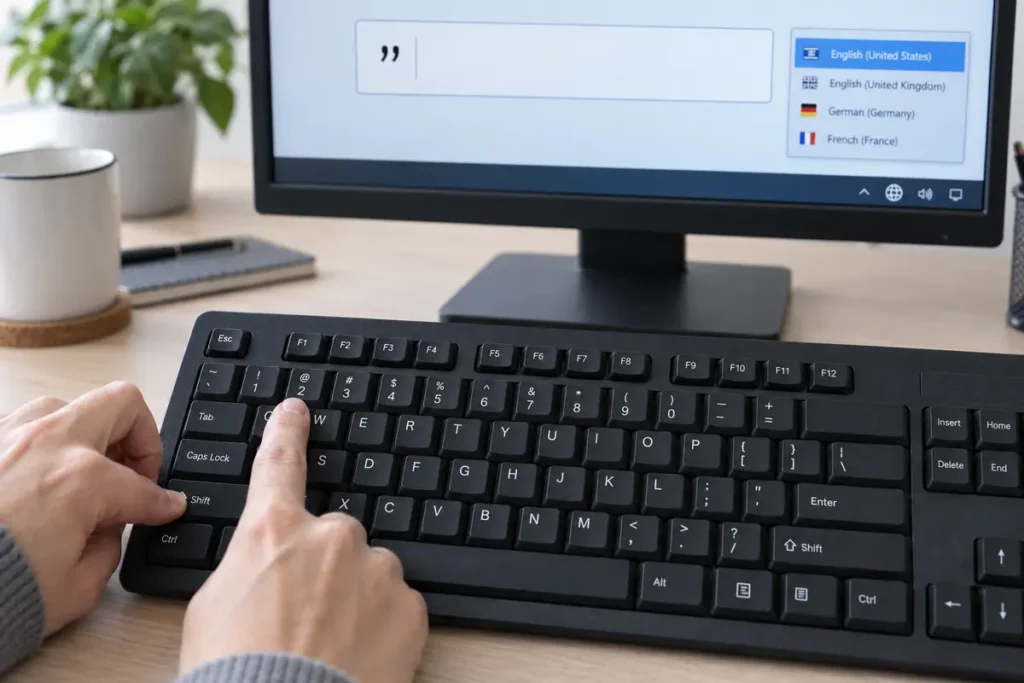 Fixing keyboard typing wrong characters